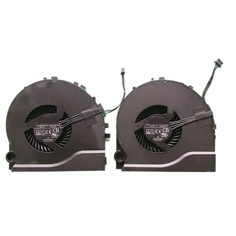 Ventilateur PC portable pour Monster Abra A5 v4.1.2 15,6 pouces