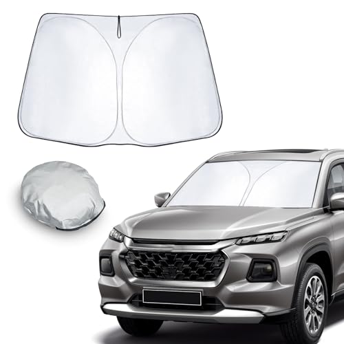 CDEFG Kompatybilny z Suzuki Vitara LY iV-4 Full Hybrid Facelift 2015-2024 2025, osłona przeciwsłoneczna na przednią szybę samochodu, osłona przeciwsłoneczna, akcesoria