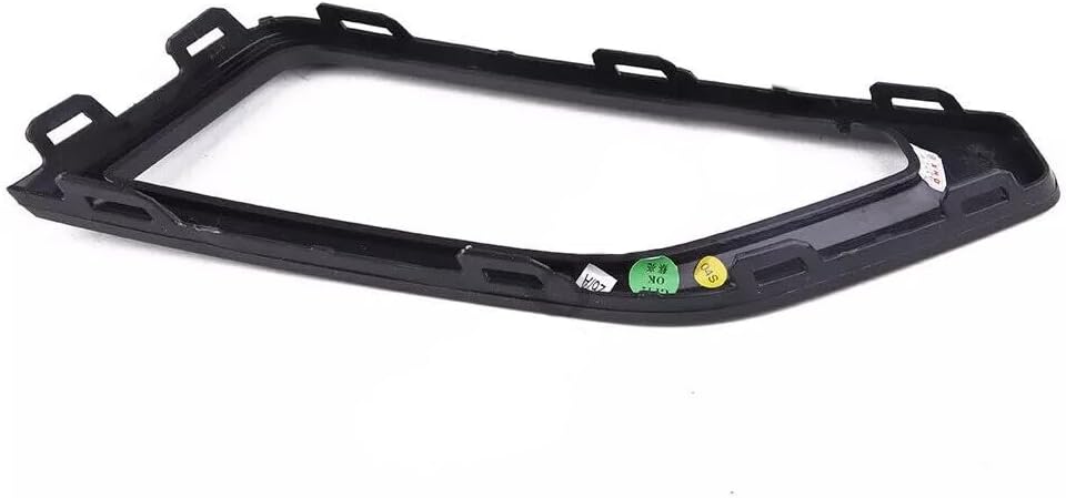 Front Bumper Grille Fog Light Grille Replacement For VW Atlas 2018 2019 (Black, Left)
