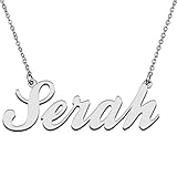 GR859C Personalized Custom Mother Name Necklace Customized for Women Serah