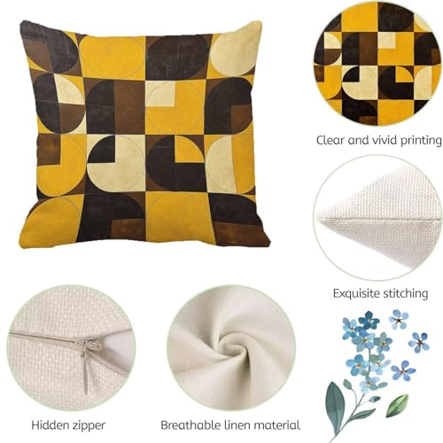 Housse de coussin 60x60 noir imperméable K-92 pour déco extérieure et canapé - 6