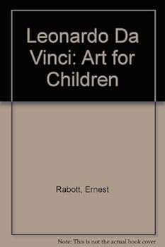 Hardcover Leonardo Da Vinci: Art for Children Book