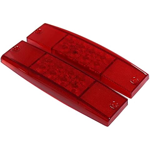 XtremeAmazing XtremeAmazing2Pcs Rear Left and Right Side Stop Tail Light for Polaris Ranger 4x4 400 500 570 Crew EPS Full-Size EFI Hunter Edition LE XP EPS Cover