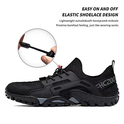 Image of SOBASO Water Shoes Women Men Quick Drying Swim Beach Aqua Shoes for Water Sport Diving Hiking Sailing Travel