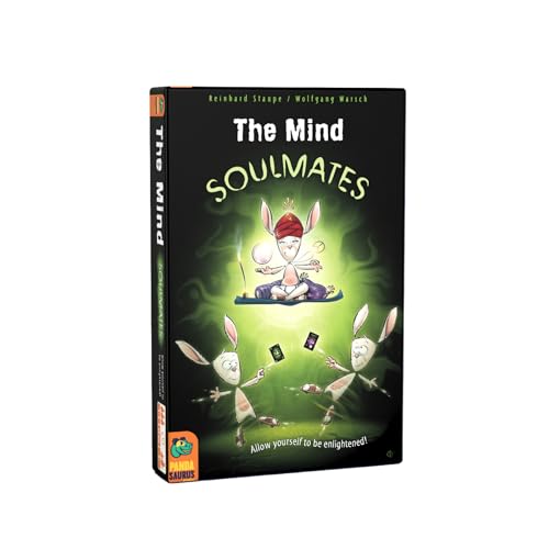 Pandasaurus Games The Mind: Soulmates Card Game - Cooperative Team