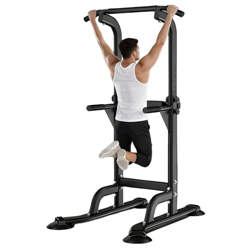 Neue Klimmzugstange Freistehend für Zuhause, Power Tower Dip...
