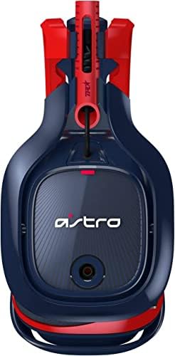 ASTRO Gaming A40 TR-X Edition Wired Gaming Headset, ASTRO Audio V2, 3.5 mm Audio Jack, Swappable Mic, for Xbox Series X|S, Xbox One, PS5, PS4, PC, Mac, Nintendo Switch, Mobile - Red/Blue
