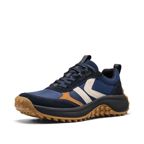 KEEN Women's KS86 Comfortable Durable Retro Style Sneakers, Sky Captain/Birch, 10