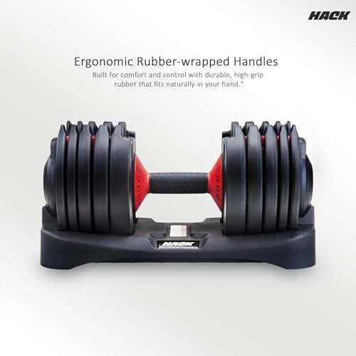 Hack Athletics Adjustable Dumbbell Set (2.5 - Image 4 of 4