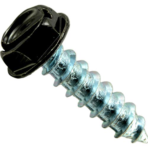 Tornillos de chapa negros 014973502782 para evitar uniones flojas en perfiles