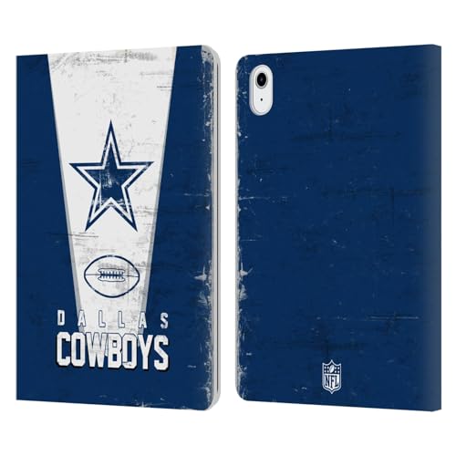 Étui en cuir iPad Air 11 Dallas Cowboys avec finition premium logo d'équipe NFL