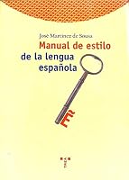 Manual de Estilo de la Lengua Espanola 8497042336 Book Cover