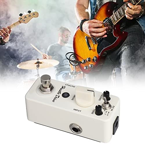 FECAMOS Pédale d’effet de Guitare électrique, Accessoire de pédales d’effets Hustle Drive en métal Blanc pour Jouer - Les Beatles, Paul McCartney, John Lennon, RIngo Starr, George Harrison FECAMOS Pédale d'effet de Guitare électrique, Accessoire de pédales d'effets Hustle Drive en métal Blanc pour Jouer – Image 4
