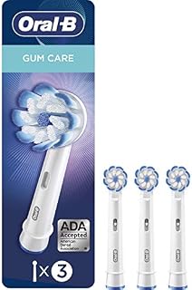 Oral-B Sensitive Gum Care Electric Toothbrush Replacement Brush Heads Refill, 3 Count
