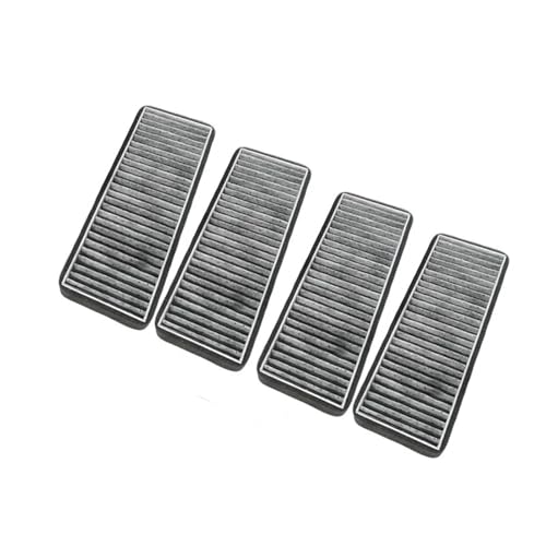 �ԗp �G�A�R���t�B���^ Vw 2011-2021 Polo�ɓK�� Jettas Santana 2011-2019�ɓK�� Skoda Fabia Rapid 2011-21�ɓK�� �O���t�B���^�[�A�Z���u�� �G�A�t�B���^�[(4 Pcs Black Filte