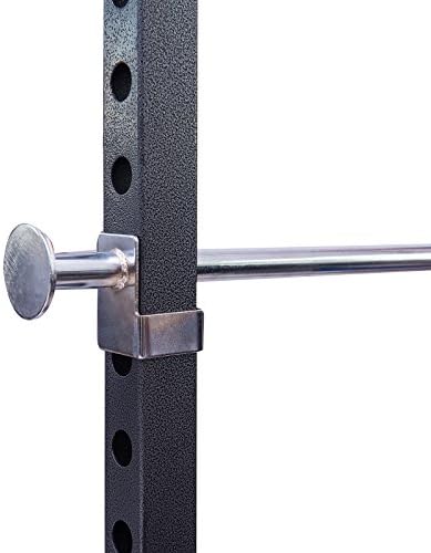 GYM MASTER Heavy Duty Power Rack Weight Lifting Cage & Pull Up Bar