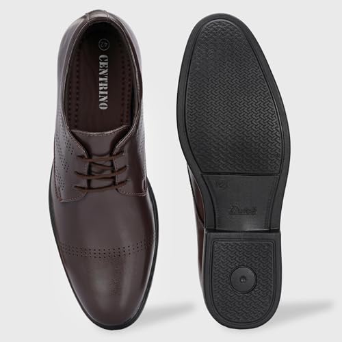 Image of Centrino Formal Shoe for Men | Soft Cushioned Insole for All-Day Comfort | Stylish & Elegant Design | Perfect for Office, Business Casual & Formal Attire 7662
