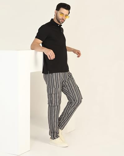 Image of TOPLOT Men's Cargo Pant || Pant for Men || Cargo Pant for Men || Cotton Cargo Pants
