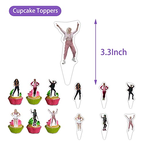 Zombies 3 Birthday Party Decorations, Zombies 3 Birthday Party Supplies Include Balloons, Cake Toppers , Cupcake Toppers ,Tablecloth Table Cover, 5X3Ft Backdrop Background Tapestry,Zombies 3 Party Favor #TOP5