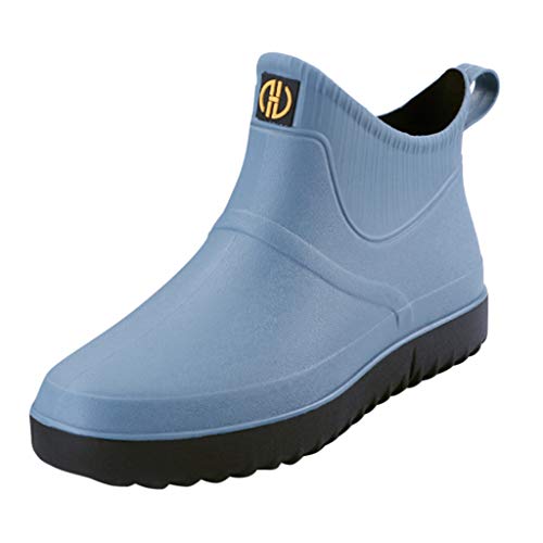 Chaussures de pluie pour hommes bottes imperméables et courtes