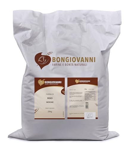 Bongiovanni Bontà Naturali Nerone Harina De Arroz 5Kg Sin Gluten