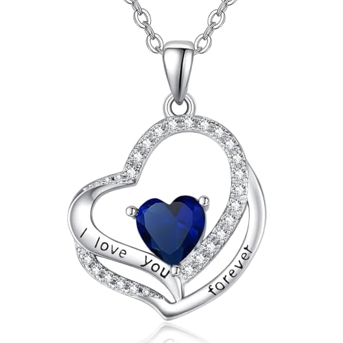 Zhi Kexin �n�[�g�a���΃l�b�N���X �����p 925�X�^�[�����O�V���o�[ I Love You Forever �y���_���g �L�O�� ������ �a���� �W���G���[ �M�t�g �� �� �� �ޏ�, 0.82 Inches, �X�^�[�����O�V���o�[, �L���[�r�b�N