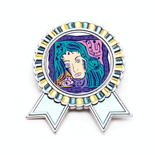Broche constellation Vierge pour personnaliser vos vestes et sacs