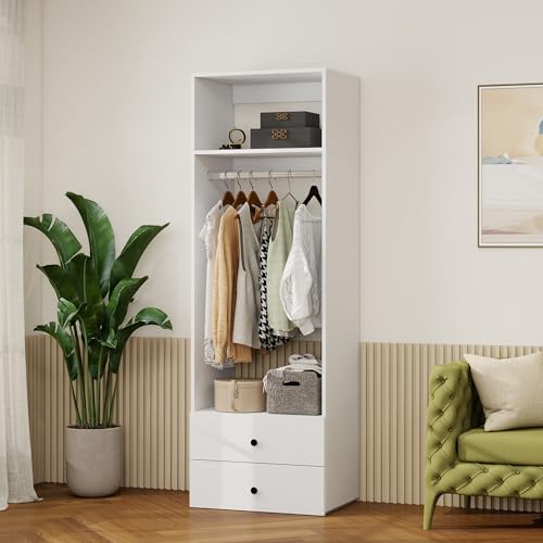 GraceGrove 71 Modular Wooden Closet Organizer System