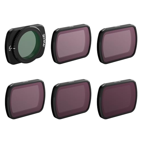 Skyreat ND�t�B���^�[�Z�b�g DJI Osmo Pocket 3 Creator �R���{�A�N�Z�T���[ 6�p�b�N (CPL/ND8/ND16/ND32/ND64/ND128)