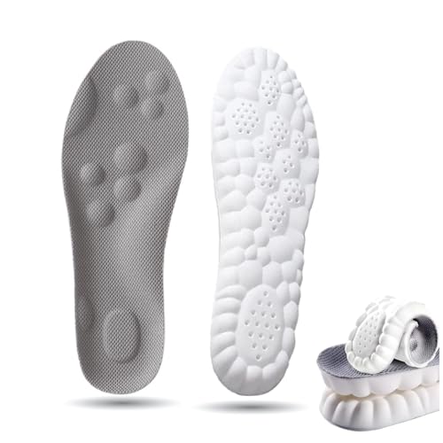 BCLYERBJ Ultra palmilhas de conforto, palmilha ortopédica de arco de massagem, palmilha de suor absorvente de desodorizante de choques, palmilha macia para desportos