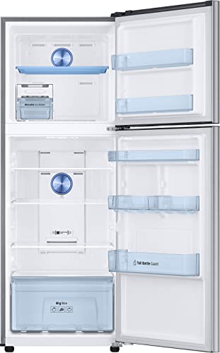 Image of Samsung 301L 1 Star Convertible 5 In 1 Digital Inverter Frost-Free Double Door Refrigerator Appliance (RT34C4521S8 /HL,Elegant Inox