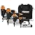 Freeman P4FNCB Pneumatic Finishing Stapler and Nailer 4-Piece Combo Kit with Canvas Bag and Fasteners