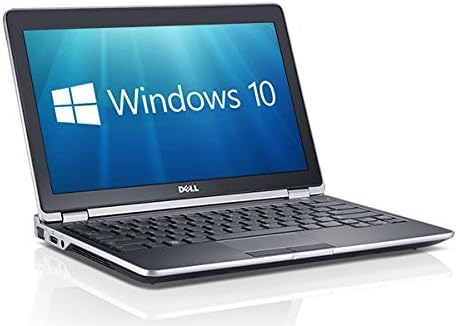 Dell Latitude E6230 12.5in Core i5-3320M 8GB 128GB SSD WiFi Windows 10 Professional 64-Bit Laptop (Renewed)