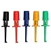 20Pcs Test Hooks, Multimeter Accessories Colorful Small Hook Clip Probe Hooks, Spring for Electronic TestingSmall Testing
