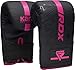 RDX Boxing Pads and Bag Gloves Set, Maya Hide Leather Kara Hook and Jab Training Pads, Curved Focus Mitts for MMA, Muay Thai, Kickboxing Coaching, Martial Arts, Punching Hand Target Strike Shield