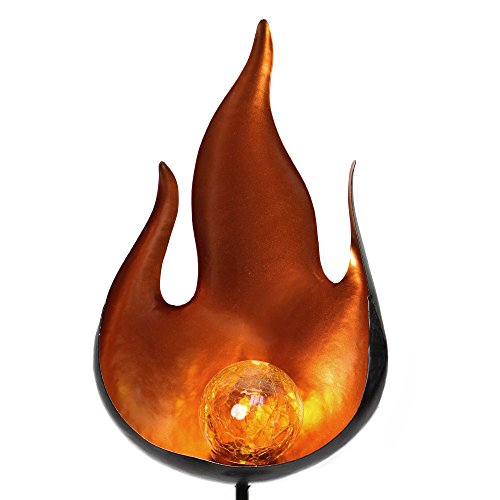 Preisvergleich Produktbild FRANK FLECHTWAREN Solar-Stecker Flamme