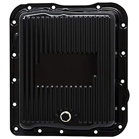 CFR Performance Compatible/Replacement for Chevy/GM 700R4-4L60E-4L65E Steel Transmission Pan - Black EDP Cover