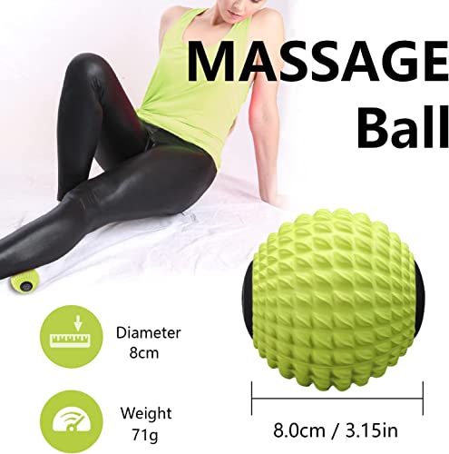Murlien Massage Roller Ball, Deep Tissue Massager For Myofascial Release, Mobility Ball For Exercise And Workout Recovery, Alleviating Neck, Back, Legs, Foot Or Muscle Tension (8Cm / 3.15 Inch) #TOP5