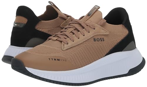 Image of BOSS Men's Modern Knit Structure Running Sneaker