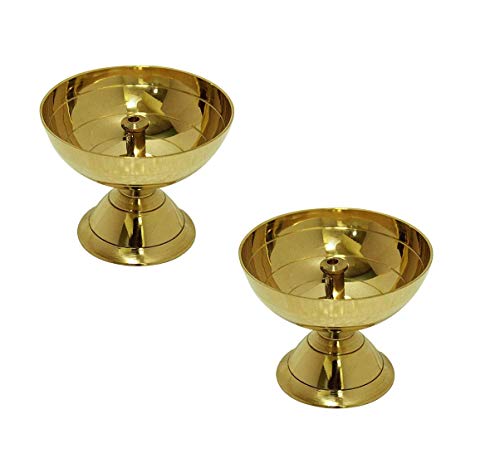 Traditional Brass Diya (Pack of 2) thumbnail 6