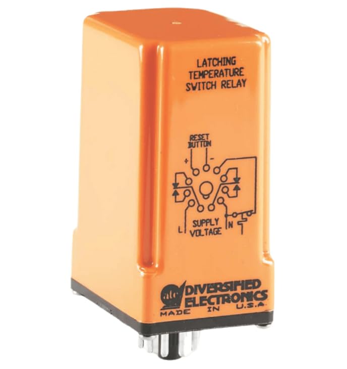 SPM-120-ACA, Non-Volatile Latching Temperature Switch Relay