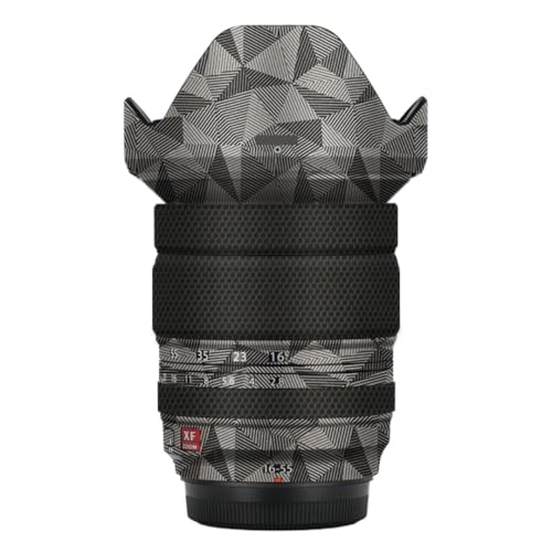 Éviter rayures objectif Fujifilm XF 16-55mm F2.8 II avec ce film vinyle triangle titane