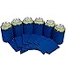 12 Royal Blue Premium Blank Can Coolers Sleeves Beer,Soft Drink Coolie For Cans Economy Bulk Perfect For Business Events,Parties,BBQ(12, Royal Blue)