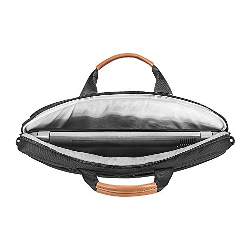 Tomtoc 360 Protective Laptop Shoulder Bag For The New Razer Blade Pro 17, Hp Envy Laptop 17 Inch, Dell Inspiron 17 3000 Laptop, Asus Rog Zephyrus S 17.3 Inch, Notebook Bag With Accessory Pocket #TOP2