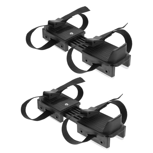 Toddmomy Adjustable Kids Ice Skates with Straps Toddlers Figure Skates for Girls Boys Sturdy Plastic for Kids Skating