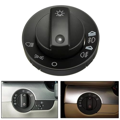 Bouton de phare pour Audi A4 S4 8E B6 B7 commutateur d'éclairage auto - 2