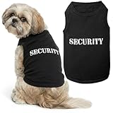 Parisian Pet Security Dog T-Shirt, Medium