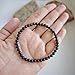 CHCCOYE 4mm Natural Healing Gemstone Bracelet Handmade Yoga Stretch Elastic Bracelet Stress Relief Crystal Jewelry for Men and Women (4mm, Black Onyx)