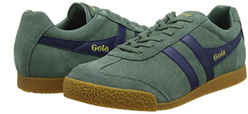 Image of Gola Equipe Suede - Sneakers for Men - Contrasting Wingflash - Heel Return - Durable Cupsole - Low Silhouette