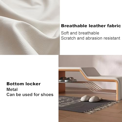 Banc à chaussures rembourré pour optimiser une entrée étroite - 6